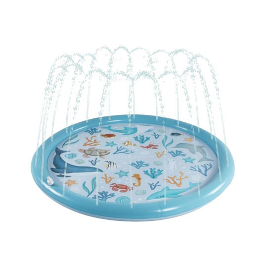 ΦΟΥΣΚΩΤΟ ΣΤΡΩΜΑ 150CM SPRINKLER OCEAN DREAMS BLUE